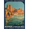 Image de Puzzle Grafika Roger Broders Avignon le Palais des Papes 1922 - 500 pièces