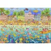 Image de Casse-tête graphique Tropical Swim Party - 1000 Teile Puzzlespaß