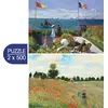 Image de Puzzle Grafika Monet Art 500 pièces - Jardin de Sainte Adresse et champ de coquelicots