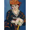 Image de Puzzle Grafika Henri Matisse Le Madras Rouge 500 pièces oeuvre d'art
