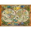 Image de Grafika Puzzle Créatures de la Terre Carte - 1000 Teile Puzzle