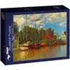 Image de Puzzle 1000 pièces Bluebird Claude Monet Bateaux à Zaandam 1871