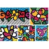 Image de BLUEBIRD Puzzle Collage : coeurs et fleurs 1500 pièces