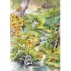 Image de Animaux de la forêt II Oiseau bleu 1 000 pièces