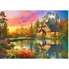 Image de Puzzle BLUEBIRD « Horsk Hü tte » 1000 pièces