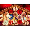 Image de Casse-tête de l'oiseau bleu Casse-tête des parapluies japonais - 500 Teile bunt