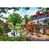 Image de Bluebird Puzzle Jeu de puzzle A Village in Summer - 1000 pièces multicolores