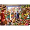 Image de Bluebird Puzzle Puzzle Village Greengrocer - 2000 Teile bunt