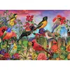 Image de Bluebird Puzzle Jeu de placement Birds and Blooms Garden - 500 pièces