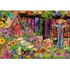 Image de Bluebird Puzzle Pièce de puzzle The Scarecrow's Garden 1000 pièces Carton