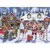 Image de Bluebird Puzzle Motif de Noël Atelier du Père Noël - 500 pièces carton