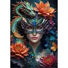 Image de Bluebird Puzzle Legespiel Lady with a Dragon - 1000 Teile Puzzle