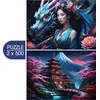 Image de Bluebird Puzzle Puzzle Japon Esprit Asie Collection 2x500 Teile