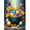 Image de Bluebird Puzzle  ufs et fleurs de Pâques - 500 pièces Puzzle pour enfants