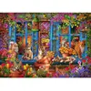 Image de Bluebird Puzzle Chat Appui de fenêtre Puzzle 500 pièces Carton