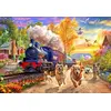 Image de Bluebird Puzzle Legespiel Following the Train - 1000 Teile bunt