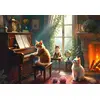 Image de Puzzle Bluebird   Concerto Félin 1000 pièces