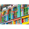 Image de Bluebird Puzzle coloré Façade de Singapour - 1000 pièces