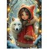 Image de Puzzle Bluebird « Mon ami le loup », 300 pièces, carton