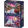 Image de BLUEBIRD Puzzle Prêt pour Noël 2x500 pièces