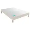 Image de Sommier Tapissier Merinos Stylo 2 Places Sable Blanc 2x90x200 Cm 14 Cm Ferme