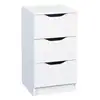 Image de Jenny - Chiffonnier 3 Tiroirs Coloris Blanc