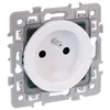 Image de Prise De Courant 2p+t 16a - Square Blanc - Avec Griffes + Connexion Haut Bas