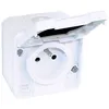 Image de Eurohm Oxxo Prise De Courant 2p+t Étanche Complet Blanc Ip55 - 60850