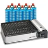 Image de Kemper - Barbecue À Gaz 1900w Grille Anti Adhesive + 8 Cartouches Gaz