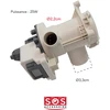 Image de Spw155195e31p-01 Pompe De Vidange Pour Lave Linge Beko