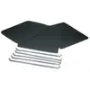 Image de Brandt - Filtres Charbon (x3) 305x220mm Pour Hotte De-dietrich