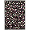 Image de Unamourdetapis - Tapis Chambre 80x150 Fuchsia Rectangle Tissé Motif Géométrique Lyn1 Picasler