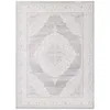 Image de Unamourdetapis - Tapis Oriental 120x160 Gris Clair Rectangle Motif Ancestral Lyn7 Falan