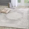 Image de Unamourdetapis - Tapis Oriental 120x160 Gris Clair Rectangle Motif Ancestral Lyn7 Balrod