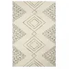 Image de Unamourdetapis - Tapis Salon Et Chambre En Laine 120x170 Beige Fait À La Main