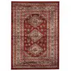 Image de Tapis Oriental Rectangle 80x150 Cm Orange   Tissé En Polypropylène   Motif Ethnique   Certification Oeko-tex® Standard 100   Unamourdetapis