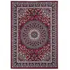 Image de Unamourdetapis - Tapis Oriental 120x170 Crème Et Rouge Rectangle Motif Ethnique Lyn1 Rosor