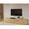 Image de Meuble TV 180cm collection EVA. Couleur chêne et noir.