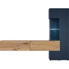 Image de Meuble TV MARIANO   Ensemble complet, coloris bleu marine et chêne
