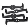 Image de Jeu De 4 Lames Pour Autoportée Ayp Coupe 107cm Éjection Arrière