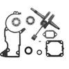 Image de Jardiaffaires - Vilebrequin Adaptable Pour Tronçonneuse Stihl 046, Ms460, Ms461 Et Gs461