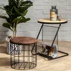 Image de Table D'Appoint - Home Deco Factory - Ronde - Range Revues