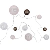 Image de Guirlande Boule 10led Multi-taill Poudre 192cm