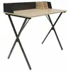 Image de The Home Deco Factory - Bureau Plateau Effet Bois Brice Noir