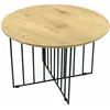 Image de The Home Deco Factory - Table Basse Industrielle Bois Et Métal Maverick
