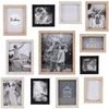 Image de The Home Deco Factory   Lot De 12 Cadres Photo 20.5x25.5 Cm   Noir Et Beige   Pour Photos 10x15 Cm À 20.5x25.5 Cm   Décoration Murale Personnalisable