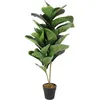 Image de The Home Deco Factory - Plante Artificielle Feuillage Dense En Pot 90 Cm