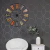 Image de Horloge Recyclerie 80cm A Pile