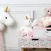 Image de Peluche - HOME DECO KIDS - Licorne - Blanche - 30 cm