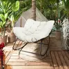 Image de Fauteuil A Bacsule Tulum Coussin Beige
